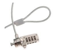 Happyyami 1.8M Laptop Locking Cable Security Lock Theft Tablet Lock Durable Cable Resettable Code for Home and Travel Use Reliable Protection