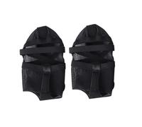 Happyyami 1 Pair Black Toe Pads for Dance Ballet Foot Thongs Made of Polyester Fiber Prevents Feet Sweating for Women Ballet Dancers Practicing and Dancing
