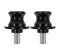 Happyyami 1 Pair Motorcycle Spools Slider Frame Screws for Motorcycle Spools Slider Stand Aluminium Material with High Hardness Practical Guide Roller for Moped Roller Stand Use