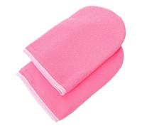 Happyyami 1 Pair Paraffin Wax Hand Warmer Gloves Liners for Hand Bath, Lightweight Polyester Material with Stylish Modern Design, for Maintaining Warmth During Spa and Beauty Treatments