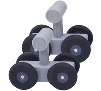 Happyyami 1 Pair Parrot Intelligence Training Birds Roller Skating Safe for Pet Builds Muscles Abs Material Pet Supplies for Bird Training