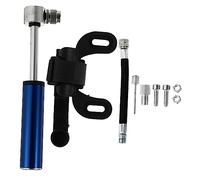 Happyyami 1 Set Mini Pump for Mountain Bikes Lightweight Aluminum Multi Functional Tyre Inflator with Sticky Strap for Bicycles Sports Balls and Inflatable Equipment for Cyclists