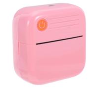 Happyyami 1 Set Mini Thermal Printer Portable Handheld Printing Machines with Data Cable for Travel Office Labels Notes Shipping Working Listing