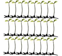 Happyyami 100pcs Bean Sprout Hair Clips Funny Plants Clips for Women Girls Party Hair Accessories Cute Kawaii Hairpins