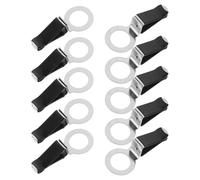 Happyyami 10pcs Aromatherapy Clip for Car Air Vent Decorations DIY Car Interior Decoration Material Freshener Diffuser for Air Vent Clips