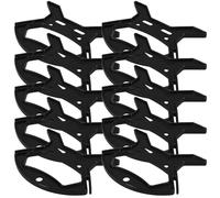 Happyyami 10pcs Cable Winder Tidy Cord Organizer Wrap with Ergonomic Design and Crack-resistant Plastic for Home and Office Use, for Video Cable and Extension Cord Storage