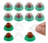 Happyyami 10pcs Catnip Lickable Candy Balls for Cats with Wall Stickers, Natural Catnip Material Treats that Can be Stuck on Wall or Furniture, Improves Tongue Movement Ability, Interactive