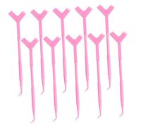 Happyyami 10Pcs Eyelash Lift Separator Brush Tool for Home Salon for Perming Lifting and Separating Natural Lashes Easy to Use for Stunning Results