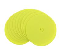 Happyyami 10pcs Football Training Spot Markers Non Slip Flat Cones for Soccer Practice Multi Scene Usability for Enhanced Training Efficiency and Accuracy Gyms Fields and Backyards