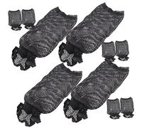 Happyyami 10pcs Hair Bonnets for Women Elastic Mesh Hair Wraps Wig Caps for Wig Making Soft Breathable Fabric