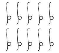 Happyyami 10pcs Metal Rigger Button Springs Stainless Steel for Cassette Player Coil Springs Replacement, Compression Springs for Recording Button Repair