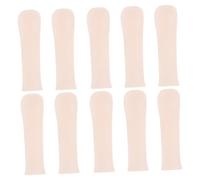 Happyyami 10Pcs Silicone Ear Wax Removal Replacement Tips Comfortable Ear Spoon Sleeves for All Ages for Family Daily Use and Travel Activities