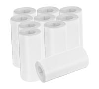 Happyyami 10Rolls Mini Thermal Sticker Paper for Instant Cameras Self Adhesive Printing Paper Compatible with Mini Printers Versatile Use for Photos Labels and More
