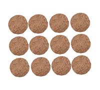 Happyyami 12pcs Bird Nest Mat for Breeding Eggs Coconut Fiber Accessory for Pigeons Natural Grass Mat Suitable for Racing Pigeon Nests