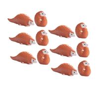 Happyyami 12pcs Miniature Resin Pangolin Figurines For Fairy Garden Accessories Wildlife Animal Figures Easy Maintenance Jungle Decor