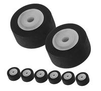 Happyyami 12pcs Pinch Roller for Video and Audio Machines Compatible Cassette Tape Recorder and DVD Drive Sturdy Rubber Bearing Rollers for Repair and Maintenance