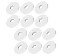 Happyyami 12pcs round Pe Diffuser Replace Pad Mixed Scent Healthy Car Air Freshener Chips for Car Diffuser and Home Suitable for Adults and Assorted style