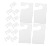 Happyyami 15pcs Blank Parking Permit Tags DIY Parking Tags for Car Windscreen Rearview Mirror Maintenance Door Hanger