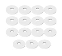 Happyyami 15pcs round Aromatherapy Diffuser Refill Pads Car Diffuser Replacement Pe Material White Healthy Use Suitable for Car Air Freshener Present for Your Friends Or Family Assorted style