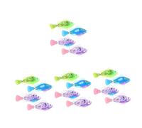 Happyyami 16pcs Interactive Cat Toy Adorable Electric Swimming Fish Led Lights for Indoor Cats Material for Healthy Playtime Stimulates Curiosity and Keeps Kittens Active