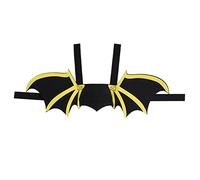 Happyyami 1pc Pet Bat Wing Costume for Halloween Party Cute Cat Dog Outfit Lightweight Pet Apparel for Festive Fun for Halloween Decorations and Dress-up