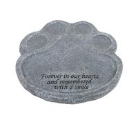 Happyyami 1pc Retro Resin Pet Tombstone for Garden Courtyard Park Cat Dog Memorial Creative for Outdoor Remembrance Healing Comfort