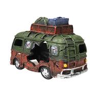 Happyyami 1pc Sunken Bus Aquarium Decoration Creative Fish Tank Ornament for Lifelike Aquatic Landscapes and Visual Appeal Durable and Fade-resistant Fish Tank Decor