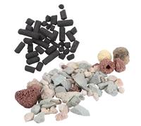 Happyyami 1set Fish Tank Filtration Materials Pack Activated Carbon Media for Aquarium Use Filter Media for Clean Water Suitable for Personal and Shop Fish Tanks