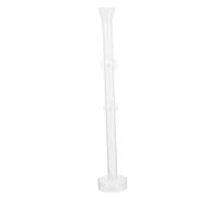 Happyyami 1set Glass Shrimp Feeder with and Plate Transparent Aquarium Device for Cherry and Dwarf Shrimp for Fish Tank Decoration