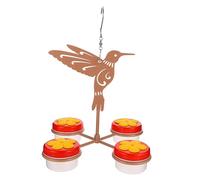 Happyyami 1set Hanging Hummingbird Feeder Practical Bird Water Feeding Holder for Balcony and Garden Decor Easy to Clean Attracts More Birds for Vibrant Outdoor Spaces