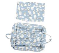 Happyyami 1Set Hanging Small Animal Hammock Bed with Pee Pad for Guinea Pigs Rabbits and Ferrets Easy to Install Winter Comfort Cartoon