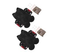 Happyyami 2 Pack Cat Grooming Tools Self Cleaning Corner Combs Stress-free Mood Relief for Your Feline Friend