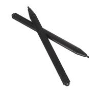 Happyyami 2 Pcs Black Digital Stylus Pen for Lcd Tablets with Plastic Body, Functions as Pointer for Magazine Illustrative Painting and Scenery Creation