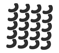 Happyyami 20pcs Shockproof Dumbbell Holders Pads for Fitness Equipment Non Slip Workout Tool Protectors Rolling Floor Protection for Home Gym