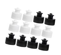 Happyyami 20pcs Sports Bottle Push Pull Caps Leak-Proof 28-Tooth Lids Reusable Screw Top Replacement Portable Hand-Pull Design for Water and Drinking Bottles