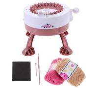 Happyyami 22-Needle Braiding Machine DIY Round Loom Knitting Tool for Kids and Adults Creative Hand-Eye Coordination Craft Kit for Scarves Hats and Socks