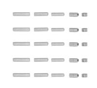 Happyyami 25pcs Metal Guitar Bridge Saddle Screws for Bridge Adjustment Replacement Screws for Tremolo Electric Guitar with Thread Diameter 3mm and Pitch 0.5mm