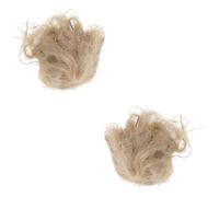 Happyyami 2packs Natural Woven Bird Nesting Material for Parrots Canaries and Birds Jute Straw Bedding for Comfortable Nest Building and Winter Shelter
