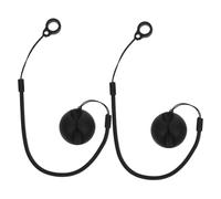 Happyyami 2pcs Anti-lost Retractable Lanyard for Touch Pens Elastic Rope Pen Leash with Silicone Holder and Nonslip Ring for Tablets Clipboards and Drawing Use