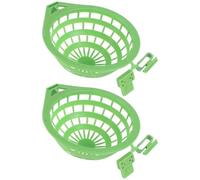 Happyyami 2pcs Large Bird's Nest Pot Bird Nest Basin Practical Homing Pigeon for Cage for Parrots and Pigeons