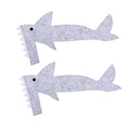 Happyyami 2pcs Lizard Shark Suit for Boy Girl Bearded Dragon Costumes Christmas Party Attire Comfortable Cartoon Shark Outfit
