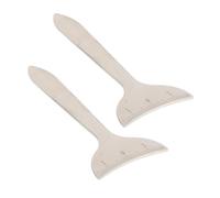 Happyyami 2pcs Multi-purpose Eye Socket Measurement Tool Eyeliner Assistant Ruler Eyebrow Mapping Tool Assessment Eyelid Measurement Instrument
