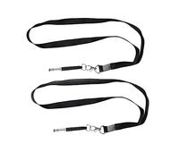 Happyyami 2pcs Pet Whistle for Dog Training High Pitched Whistles Lanyard Training Tool for Chihuahua Miniature Pinscher Schnauzer