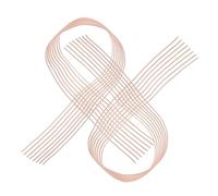 Happyyami 2pcs Pink Ballet Point Shoes Elastic Ribbon Bands for Women, Invisible Design with Stable Support, Suitable for Dance Scenes and Beginner Ballet Dancers