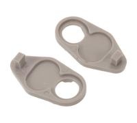 Happyyami 2pcs Refrigerator Freezer Door Closer Cam with Self-Closing Mechanism, Plastic Chest Freezer Hinge Component, Maintains Tight Sealing and Protects Hinge from Wear for Cold Storage