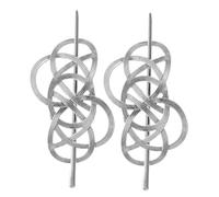 Happyyami 2pcs Retro Hairpin Women's Classical Hair Sticks Tassel Diy Bangs Hairstyle Hairpin for Women Hair Accessory for Vintage Style