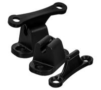 Happyyami 2pcs Rv Door Holder Entry Door Catch for Vehicle Black Nylon Material with Strong Structure and Enhanced Security Replacement Latch for Trailer