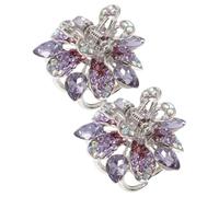 Happyyami 2pcs Small Hair Clips for Women Bang Hair Clips Durable for Little for Weddings Birthdays and Stage Performances
