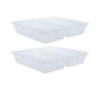 Happyyami 2pcs Square Cement Brick Mold with Quickconnect Mechanism and Fast Splicing, Plastic Paving Stone Form for DIY Garden Pathways, Patios, and Residential Settings, White