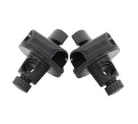 Happyyami 2pcs Universal Clamp Microphone Stand Clip Holder for Desktop and Live Streaming Equipment, Adjustable Direction Abs+iron Material Mount Bracket for Microphone and Phone